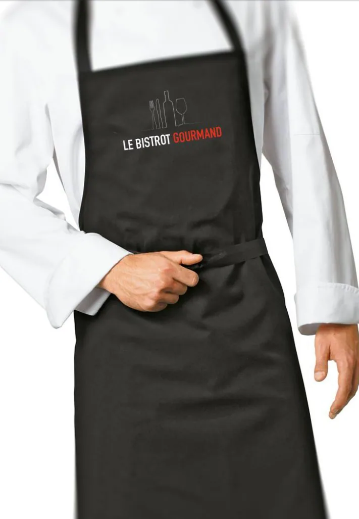 Broderie sur vêtements de travail